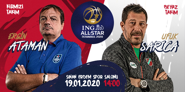 ING All Star 2020’nin Başantrenörleri Belirlendi